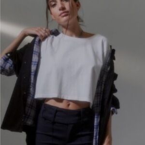 Urban outfitters crop top worn